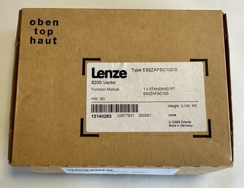 Lenze 8200 Vector Function Module / E82ZAFSC100/S / 13140263 / Neu in OVP
