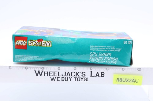 LEGO #6135 Spy Shark Aquasharks 57 pièces 1996 NEUF MISB SCELLÉ - Photo 6 sur 6
