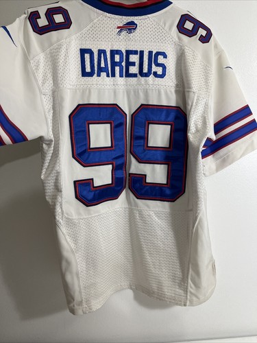 Men's Buffalo Bills NFL Nike Marcell DAREUS #99 Jersey Size 48 White Sewn - Picture 6 of 7