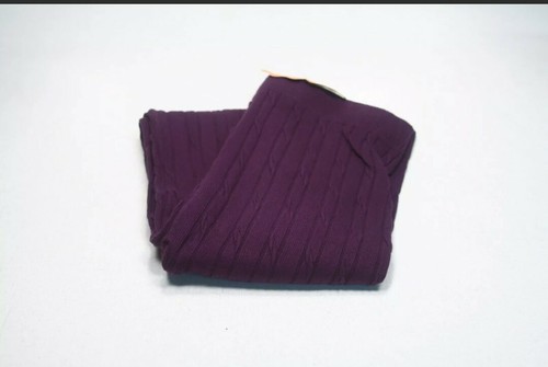Women's One Size Stretch Textured Footless Legging NWT