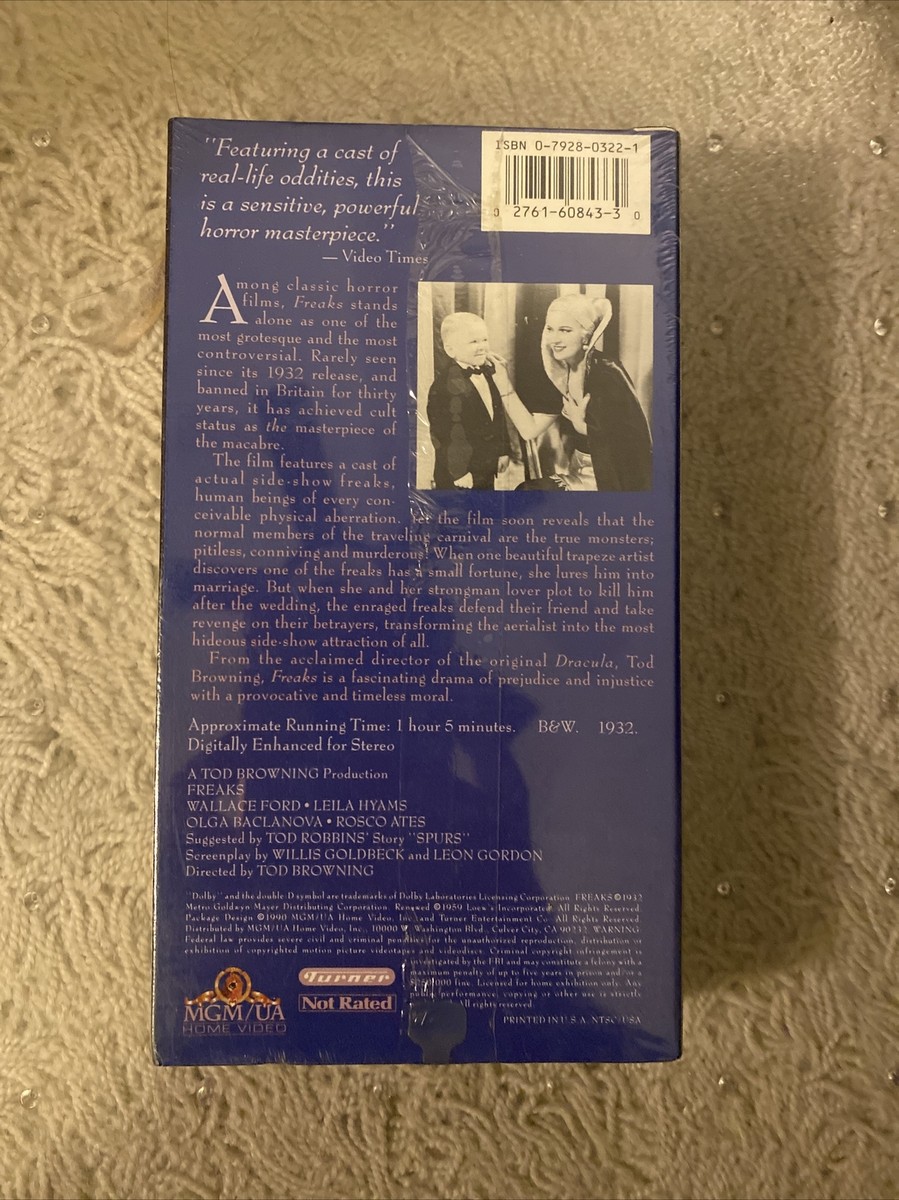 Freaks (VHS, 1990) Brand New Sealed 27616084330| eBay