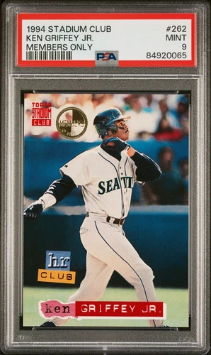 1994 Stadium Club Members Only #262 KEN GRIFFEY JR Seattle Mariners PSA 9 MINT