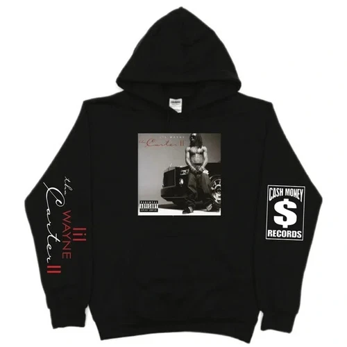 Lil Wayne The Carter Collection Hoodie Pullover, 2024 Hot Music Tour Shirt