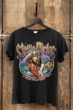 Stevie Nicks 1983 Wild Heart Tour Retro T shirt vtg Men Women shirt