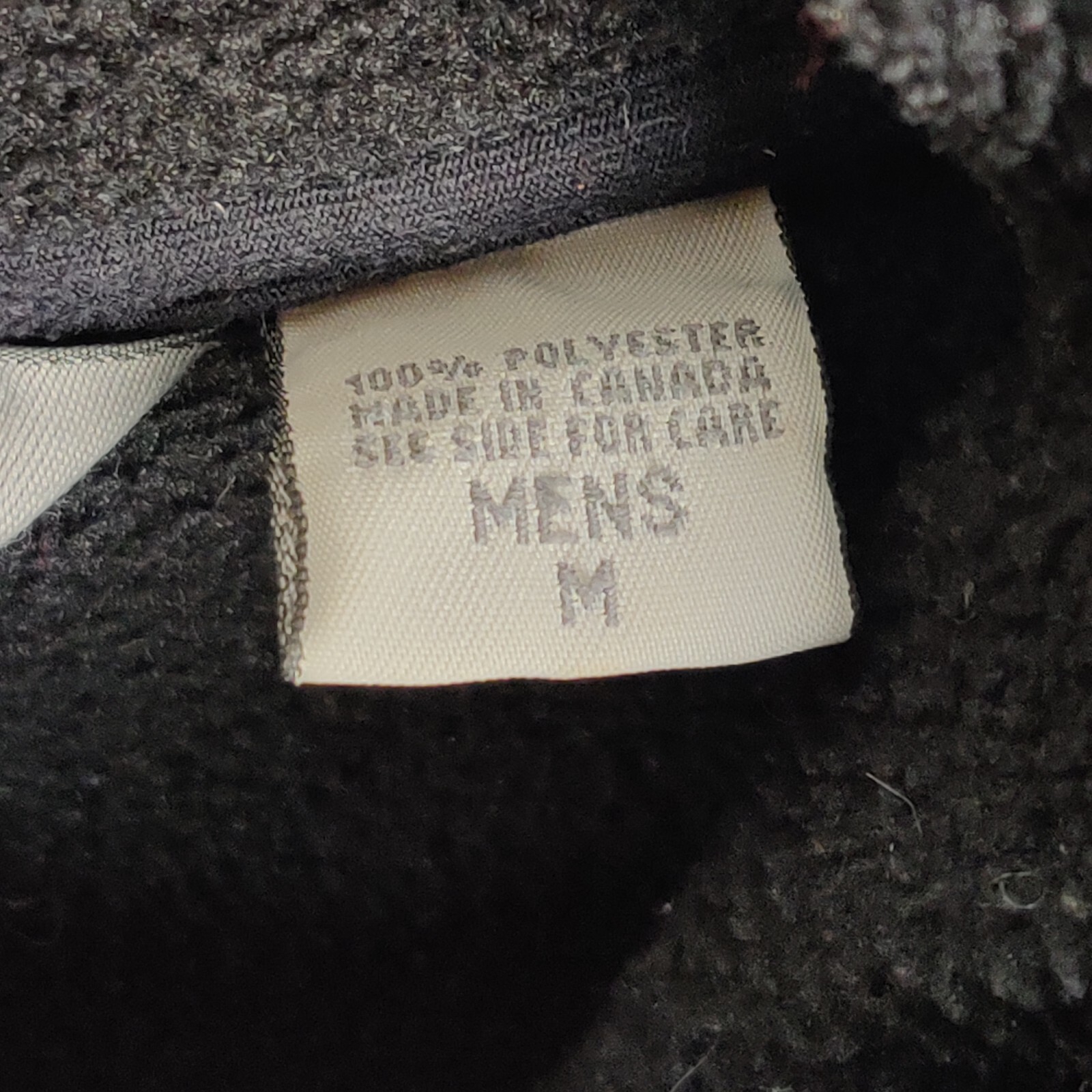 Eddie Bauer Men Jacket Medium Solid Black Long Sl… - image 13