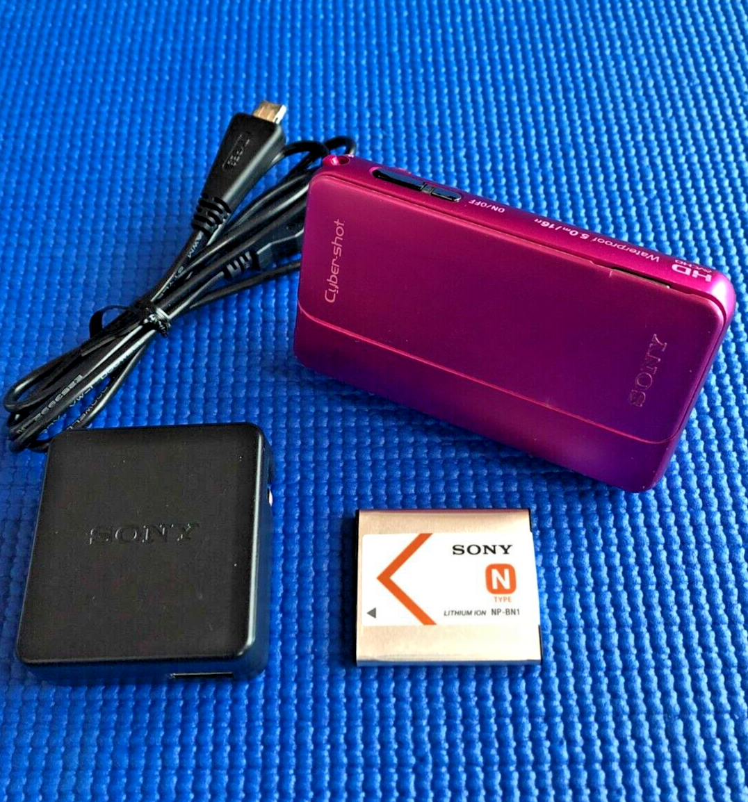 Sony Cyber shot DSC-TX10 16.2MP 4x Waterproof Digital Camera