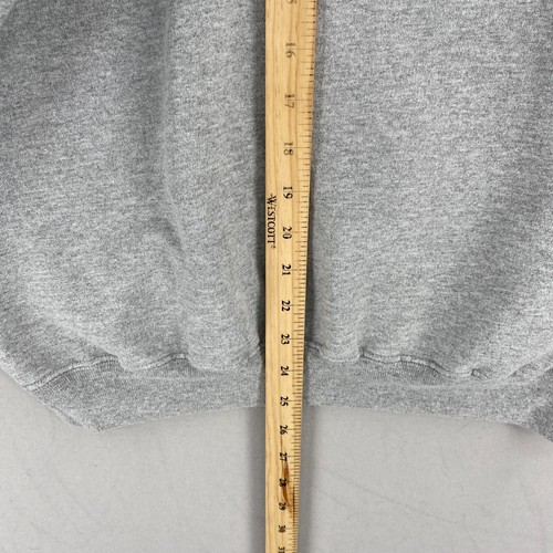 Thrasher Crewneck Pullover Sweatshirt Adult Medium Gray Black Logo Skate Y2K - Picture 10 of 14