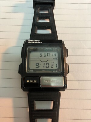 SEIKO PULSEMETER オリーブ Vintage Seiko S234-5000 Pulsemeter Movie Watch from Aliens
