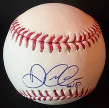 DIDI GREGORIUS SIGNED AUTOGRAPHED RAWLINGS OFFICIAL MLB BASEBALL PSA YANKEES