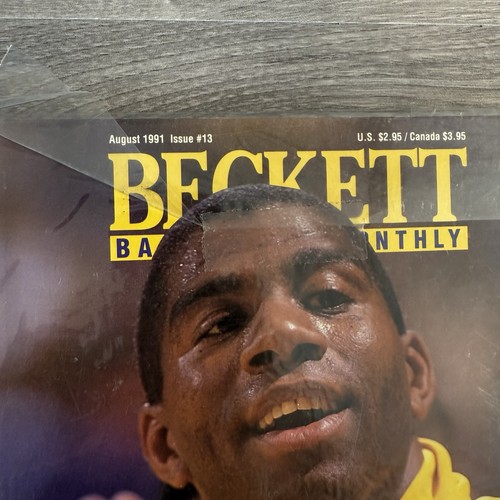 Magic Johnson: Beckett Basketball Monthly, August 1991, Ausgabe #13 - Bild 2 von 9