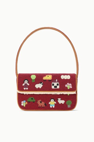 STAUD BEADED TOMMY BAG