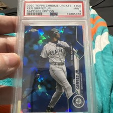 2020 Topps Chrome Update Sapphire Edition - Home Run Derby Ken Griffey Jr PSA 9