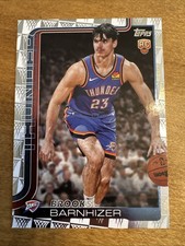 2025-26 Topps Basketball #245 Brooks Barnhizer Season Tip Off Parallel RC Rookie