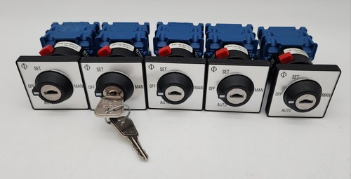 KRAUS & NAIMER CH10 SELECTOR SWITCH D-9746*3 CH10-D-9746*3 (Lot of 5) *NDA AVAIL