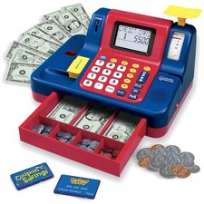 Pretend Play Cash Register Set - Shopping Grocery Store Toy
