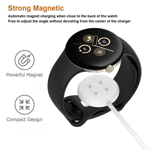 Compatible for Google Pixel Watch 3/2 Charger Cable, Fast Charging Cable Cord... - Zdjęcie 6 z 7