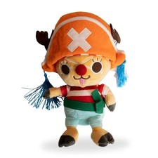 One Piece Chopper x Buggy Plush Toy 8 Soft Co...