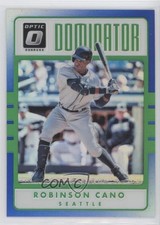 2017 Panini Donruss Optic Dominators Blue Prizm 30/149 Robinson Cano #D11 0ws