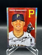 Travis Swaggerty 2023 Topps Chrome Platinum Anniversary Prism Refractor #27 -