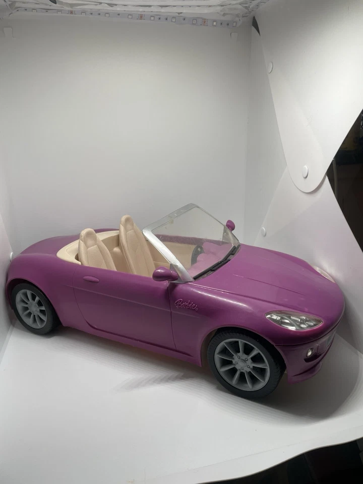 Barbie Convertible Crusier Coche Deportivo Púrpura Magenta 2006 Foto 3 de 4