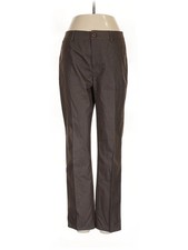 Peace of Cloth Women Brown Dress Pants 2