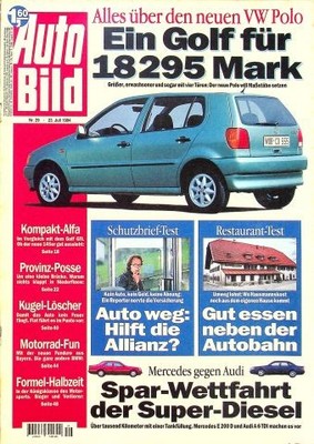 2) Auto Bild 29/1994 - Opel Omega B 2.0 mit 115PS  - Toyota Celica GT-Four mit 2