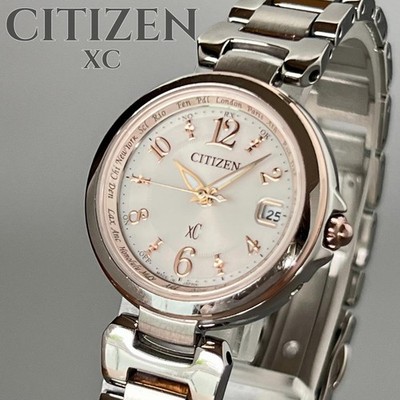 CITIZEN xC Happy Flight EC1036-53W Radio-Controlled Solar Watch From Japan