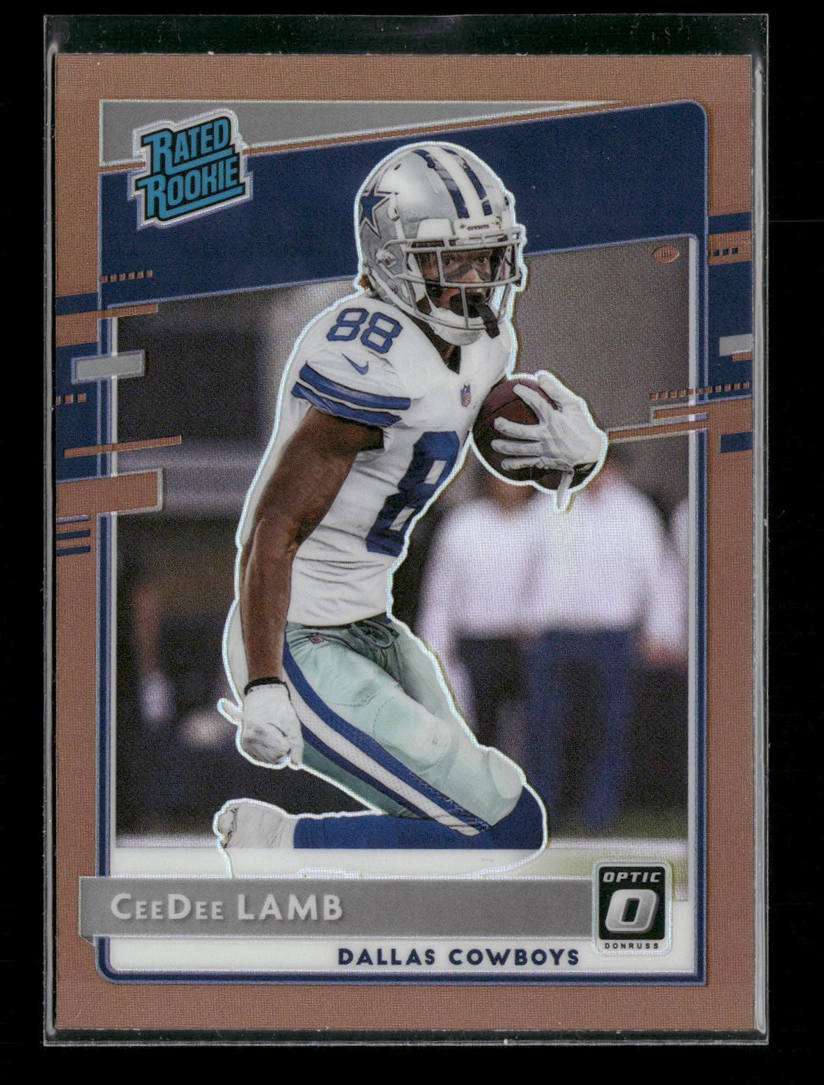 2020 Donruss Optic #156 CeeDee Lamb Bronze Dallas Cowboys