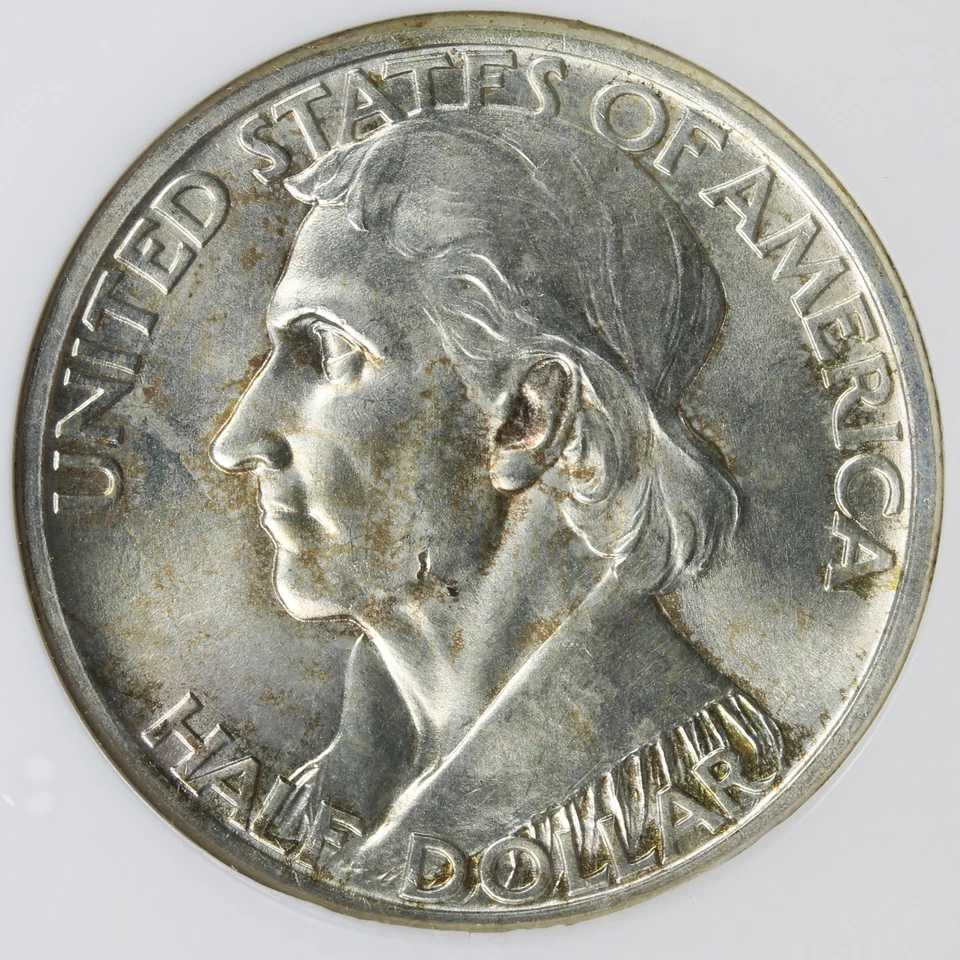 1936-S 50c Boone Silver Half Dollar Commemorative NGC MS65 - Image 3 of 4