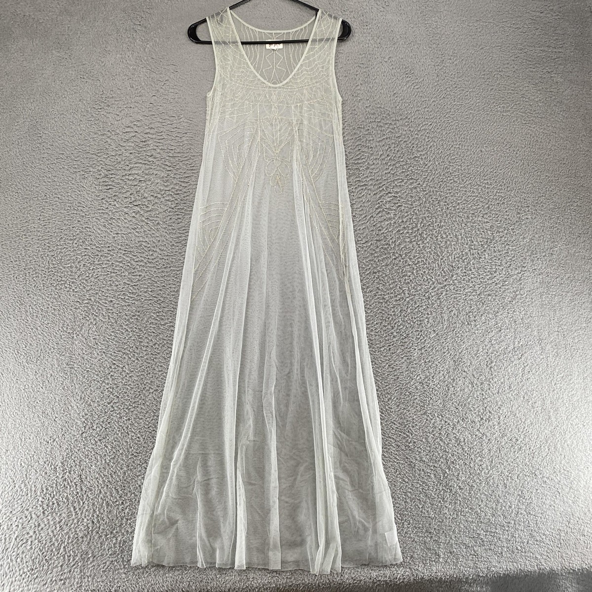 mini tank dress Stripe Sleeveless Button-Up Mini Tank Dress M main image 0