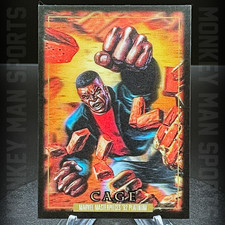 2024 Marvel Masterpieces '92 PLATINUM - Cage - #17 LENTICULAR MINT