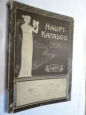 HÜTTIG  Hauptkatalog No.8   1903	Hüttig   1903  KT90  180Seiten    KAT	  Kronik
