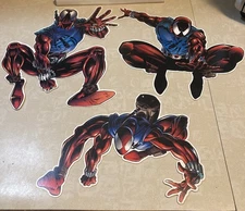 spider-Man Marvel comics Retail Store Display Dangler 3 Pc. Rare post clone saga