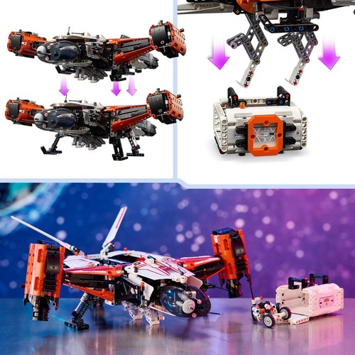 LEGO technic 42181 Astronave Heavy Cargo VTOL LT81 - Foto 10 di 22