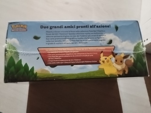 POKEMON COLLEZIONE POKE BALL PIKACHU E EEVEE SEALED ITA - Foto 6 di 6
