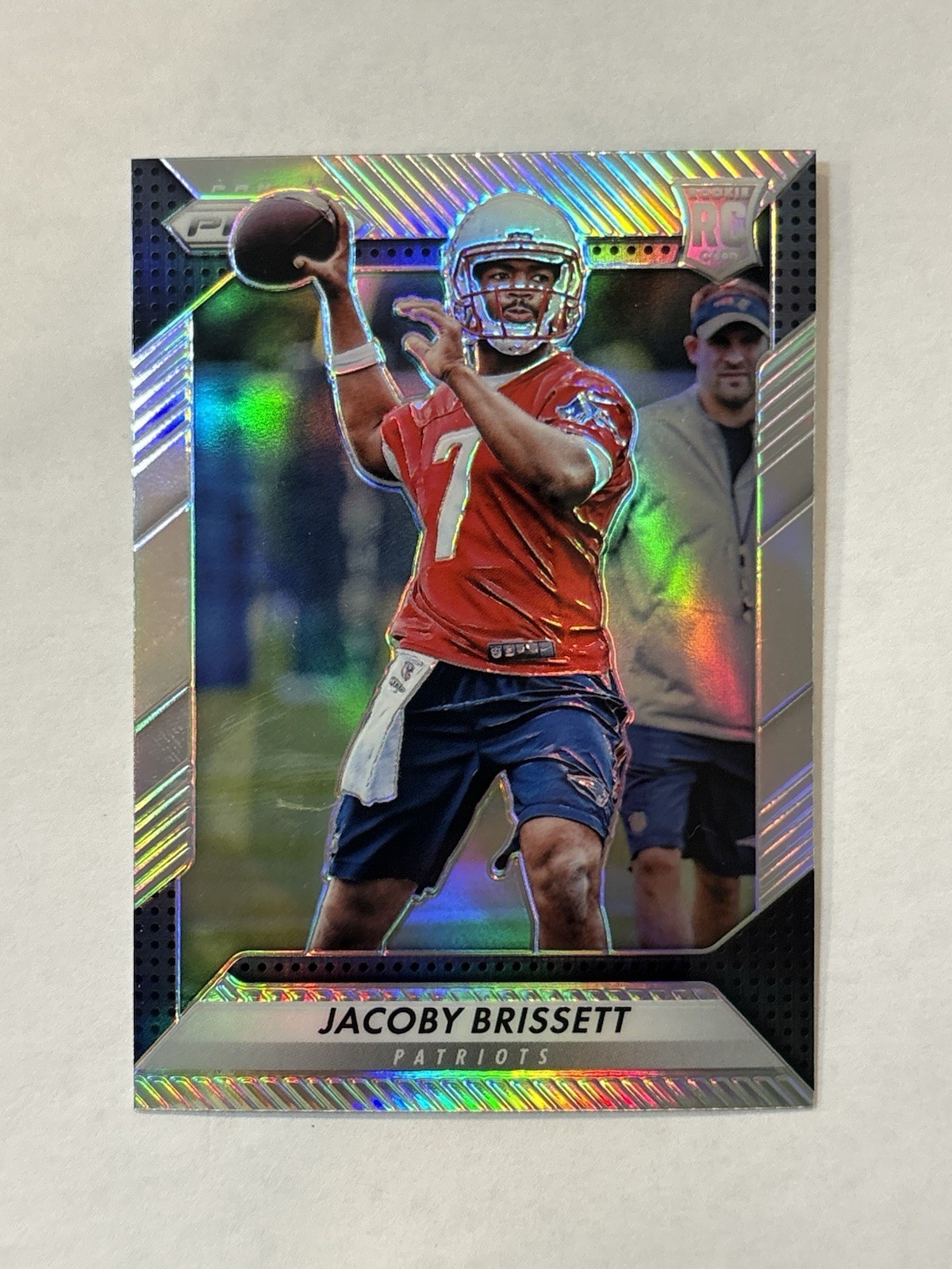2016 Panini Prizm Rookie Silver Prizm Jacoby Brissett #292 Patriots