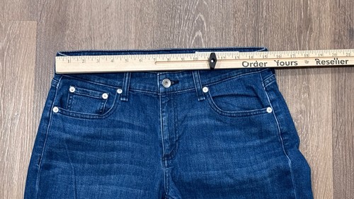 Jeans donna Rag & Bone Dre vita bassa slim fidanzato 27 calimetri elasticizzato - Foto 3 di 11