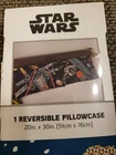 Star Wars 20x30" Reversible Pillowcase NEW