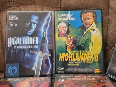 Highlander, alle Teile 5 DVDs