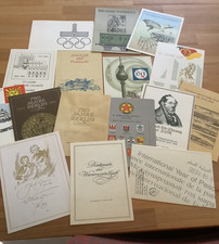 DDR 17 verschiedene Ersttagsblatt Folder
