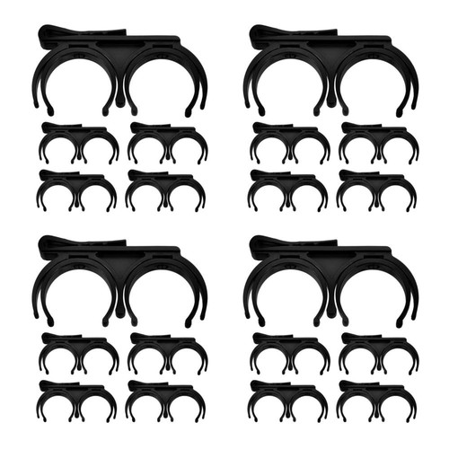 5 Pcs Plastic Golf Ball Holder Lightweight Clips Folding Balls Clamp - Picture 19 of 20