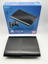 Sony PlayStation 3 Super Slim 500 GB Konsole Schwarz, Inkl. Original Controller