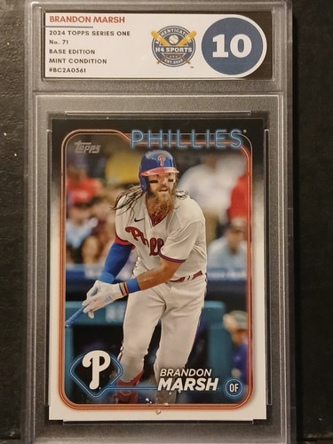 2024 Topps Serie 1 - Brandon Marsh #71 - Foto 1 di 2