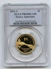 2011-S Native American Dollar Proof — photo from another recent sale