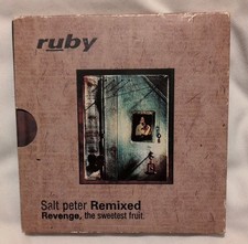 Salt Peter Remixed Revenge The Sweetest Fruit: Ruby CD Album Book Sleeve
