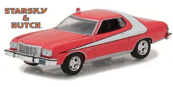 Greenlight - Ford Gran Torino 1976 Starsky Und Hutch Im Blister - 1/64 - Gree...-image