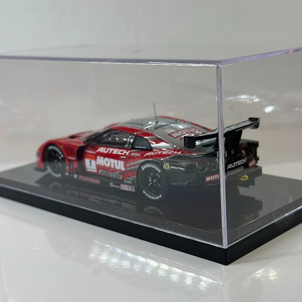 EBBRO 1:43 NISSAN GT-R Super GT500 2011 MOTUL AUTECH TEAM / OKAYAMA TEST 44534 2 - Изображение 4 из 4