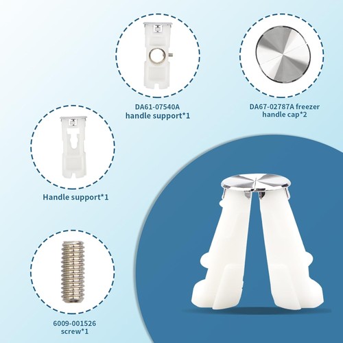 DA61-07540A Upgraded Version for Samsung Refrigerator Freezer Handle White - Picture 4 of 7