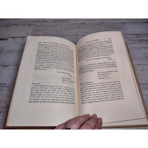 Wie man Briefe für alle Gelegenheiten schreibt Business Social Sheff Ingalls HC 1942 - Bild 9 von 9