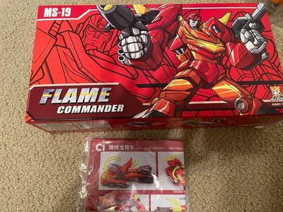 MechFansToys Hot Rod MS-19 Rodimus Prime MFT Complete
